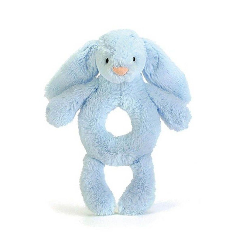 Hochet - lapin Bleu - Jellycat
