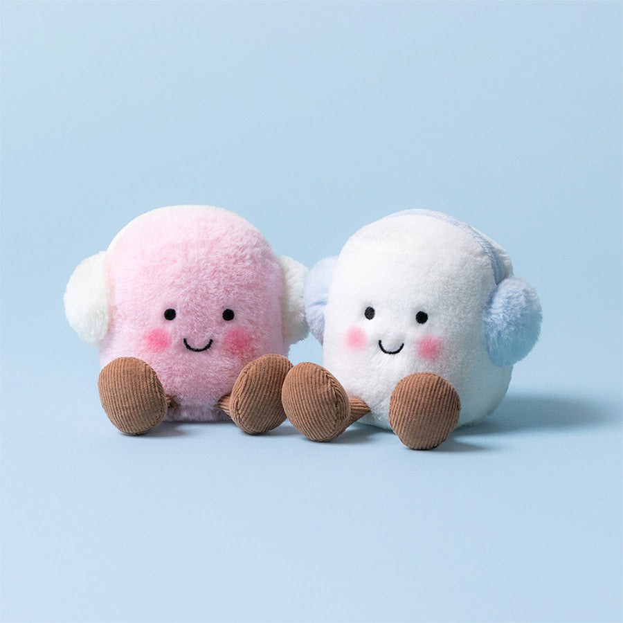 Peluche Amuseables Toastie Pink and White Marshmallows - Jellycat