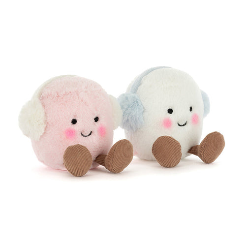 Peluche Amuseables Toastie Pink and White Marshmallows - Jellycat