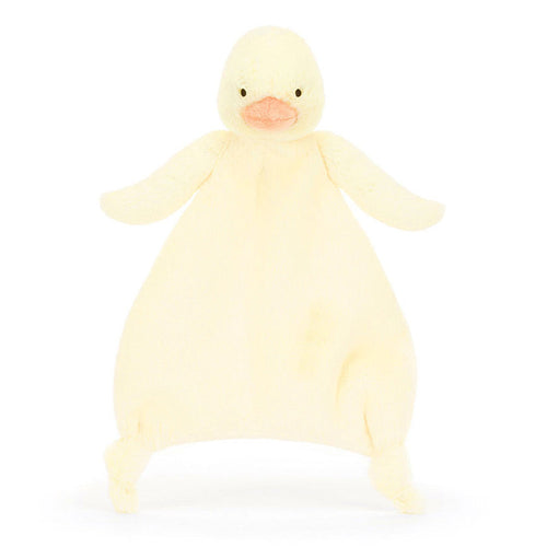 Doudou plat Jellycat - Bashful duckling