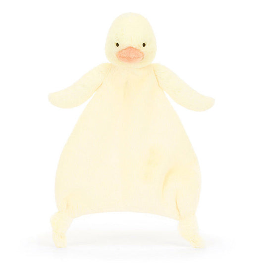 Doudou plat Jellycat - Bashful duckling