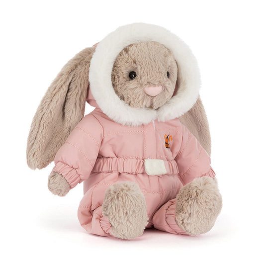 Peluche Bashful bunny - Combinaison de neige - Jellycat