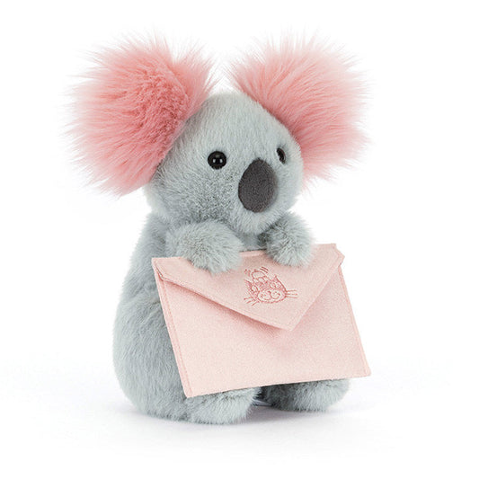 Peluche Koala avec message - Jellycat