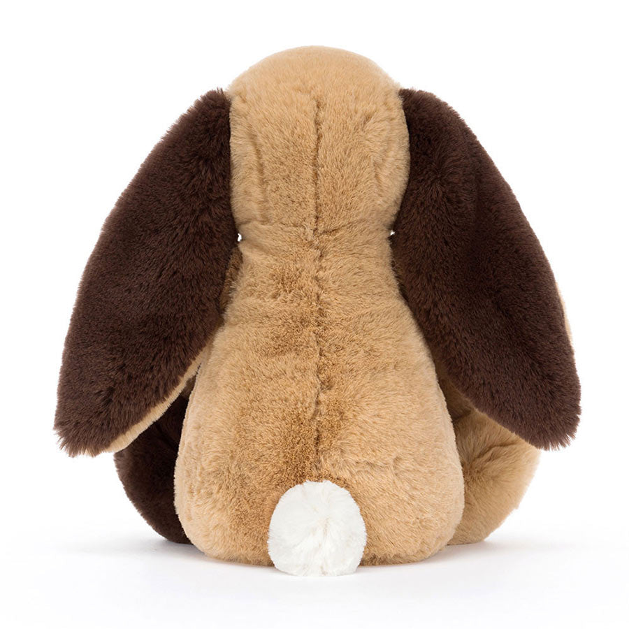 Peluche lapin Jellycat - Bashful patchwork brown