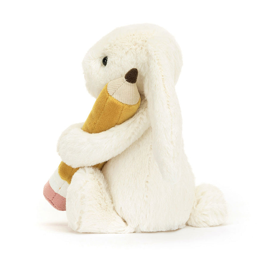 Peluche bashful lapin avec crayon