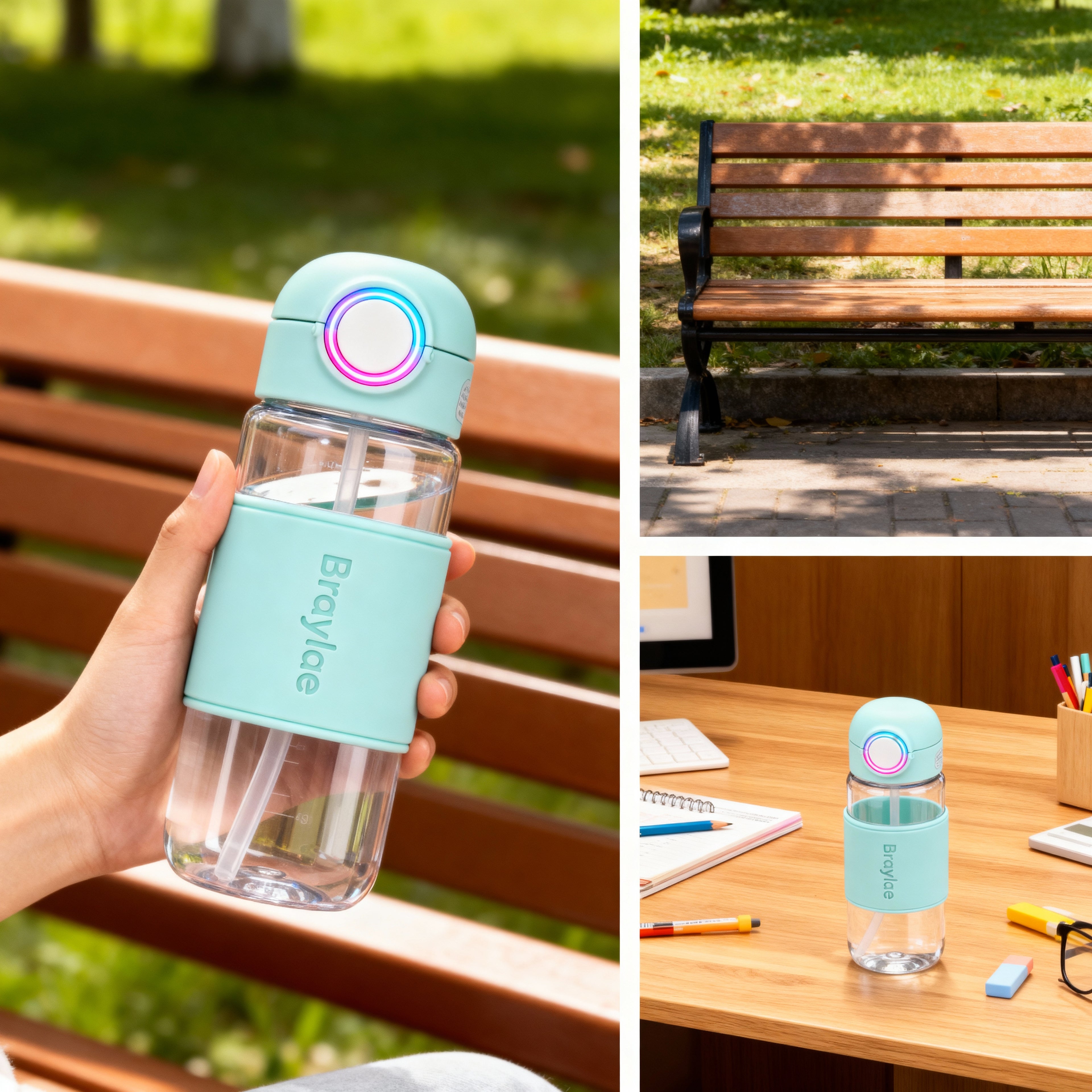 Braylae Kids Hydration Tracker Bottle