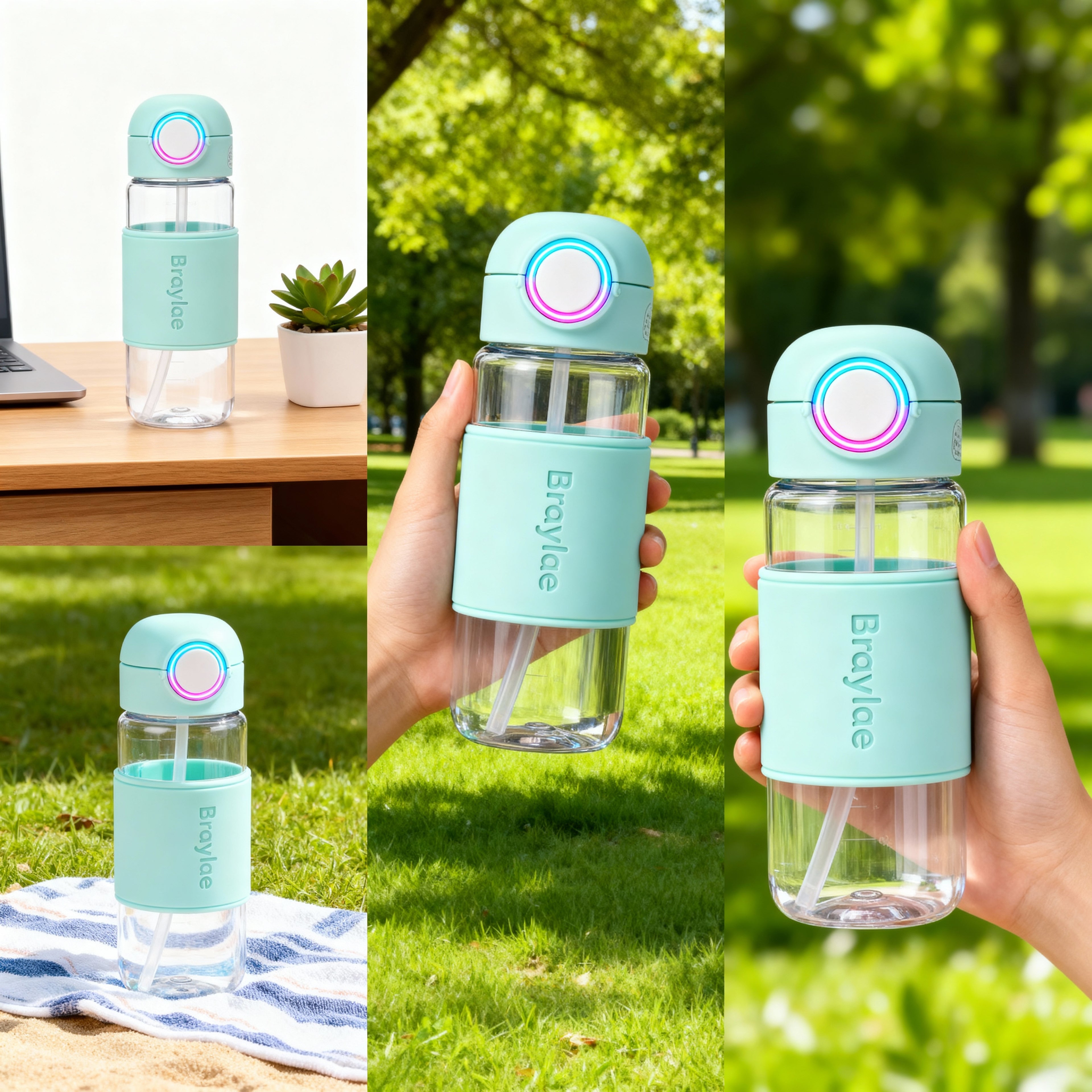 Braylae Kids Hydration Tracker Bottle