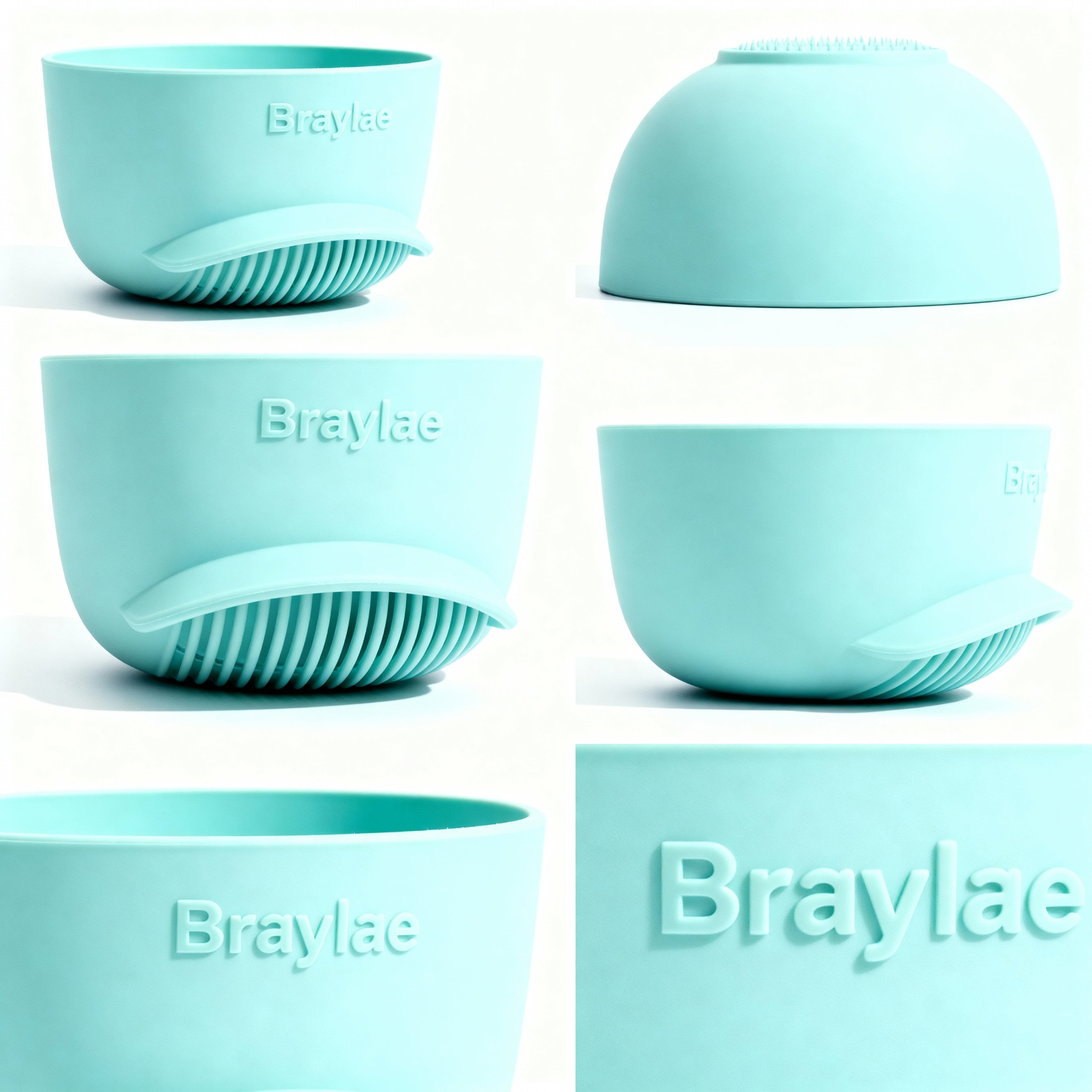 Silicone Bath Time Rinse Cup + Water Guard