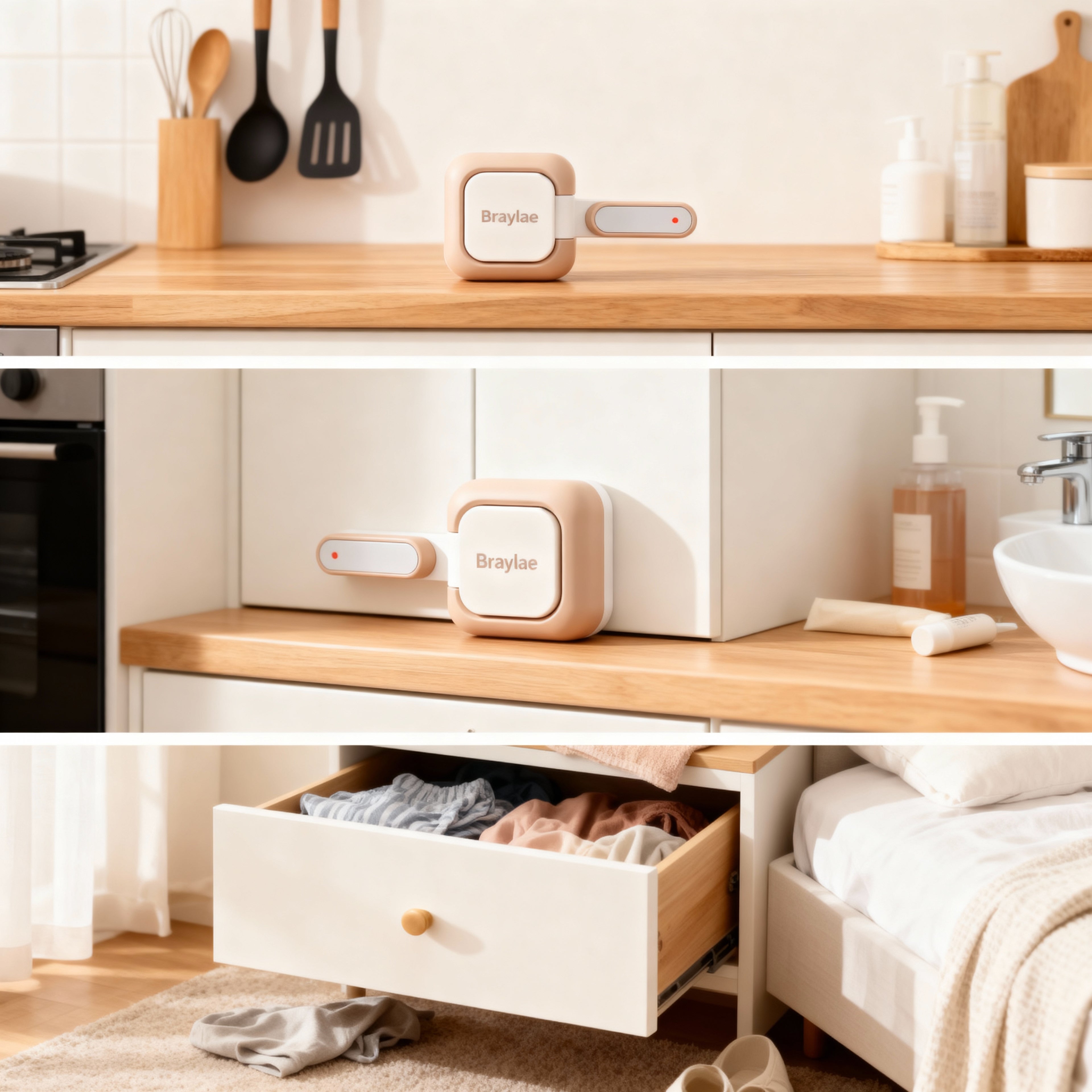 Braylae Smart Drawer / Cabinet Child-Safety Lock