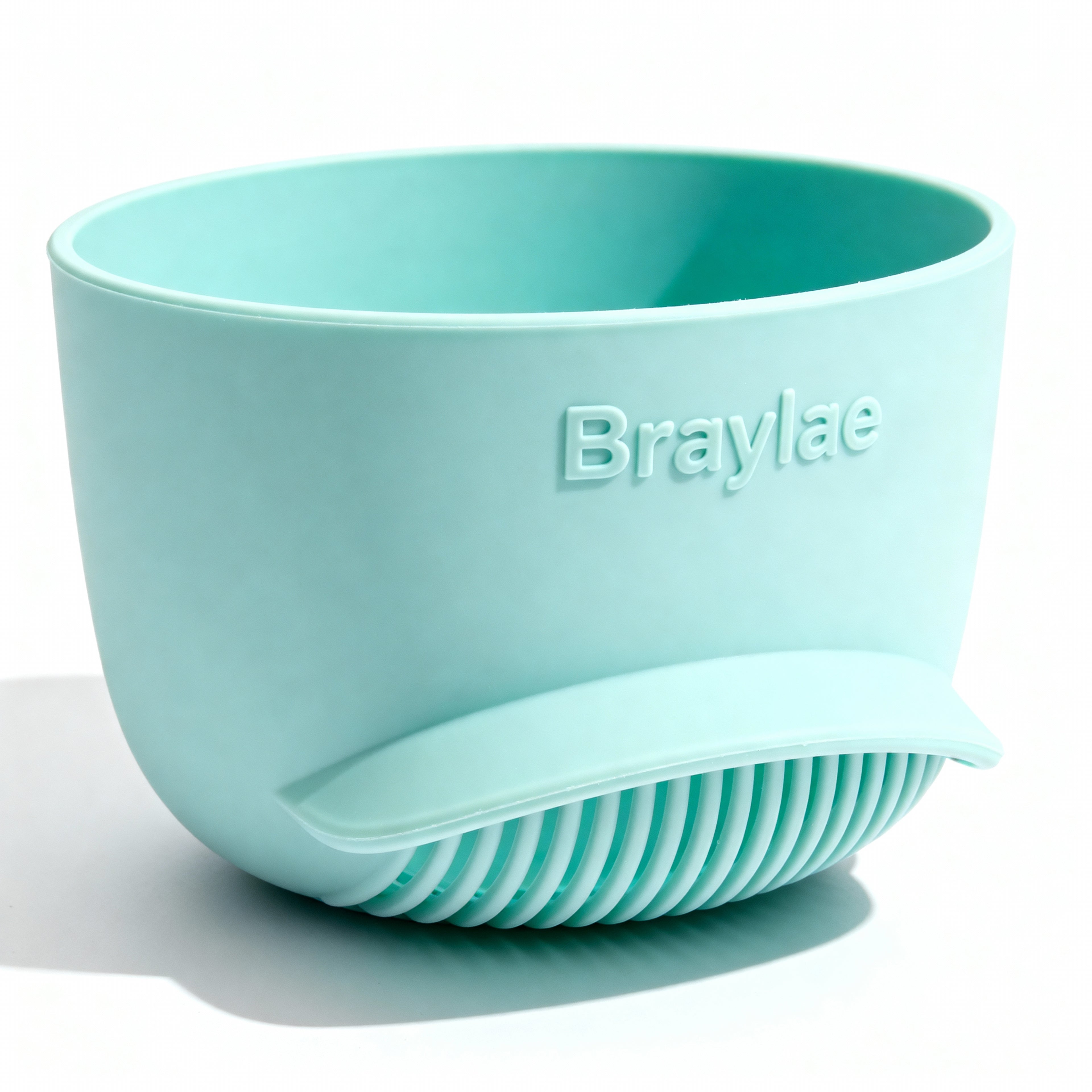 Silicone Bath Time Rinse Cup + Water Guard